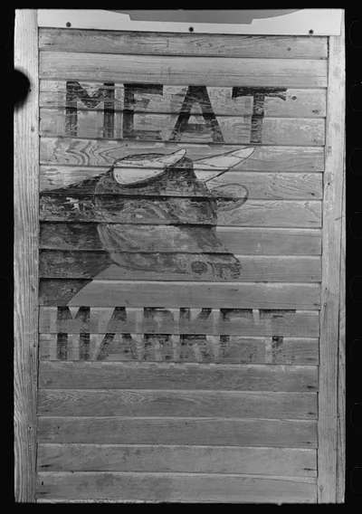 Sign, Kenner, Louisiana, 1938