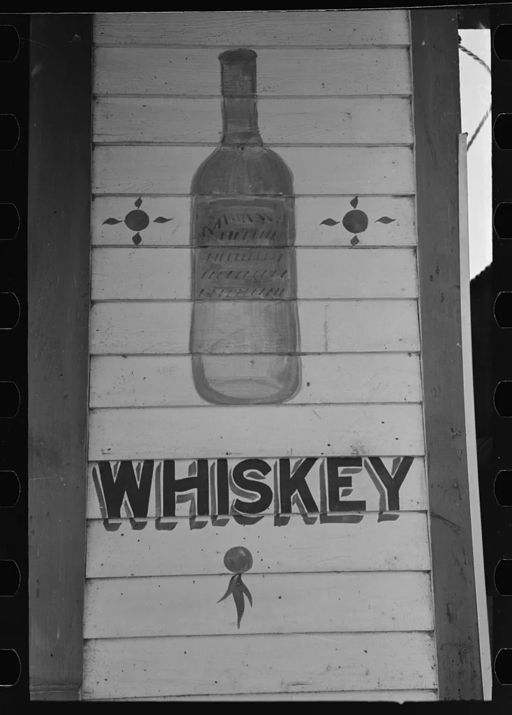 Sign, Jeanerette, Louisiana, 1938