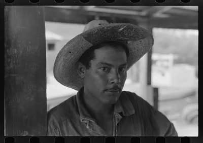 Oyster fishermen, Olga, Louisiana, 1938