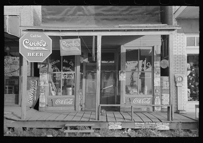 Storefront, Altheimer, Arkansas, 1938