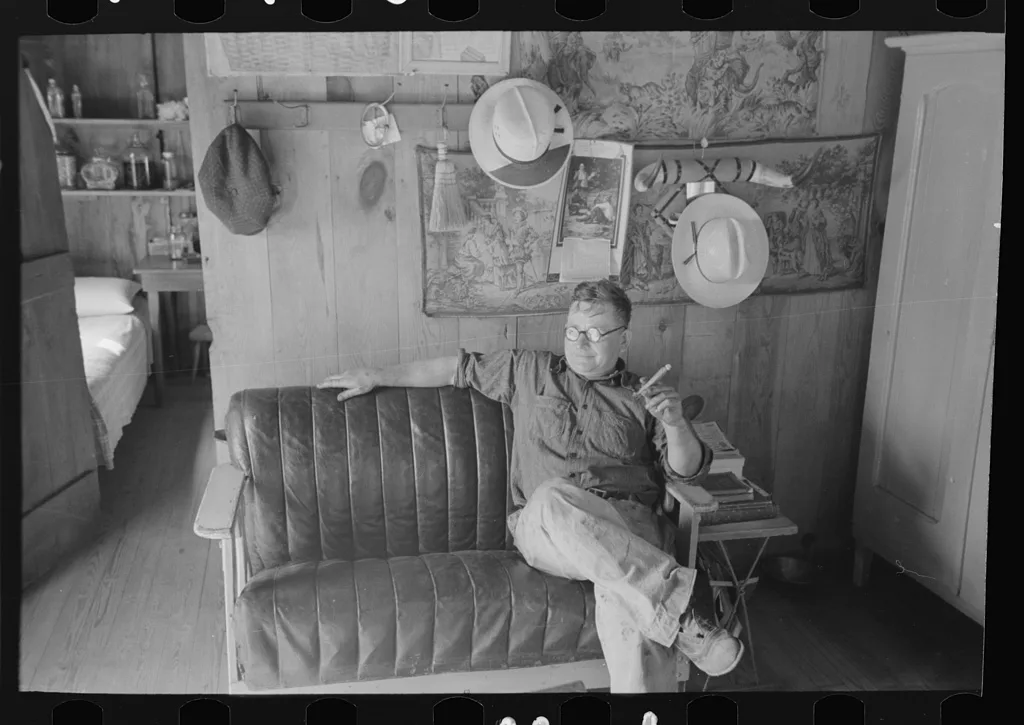 Junkyard owner, near Abbeville, Louisiana, 1938