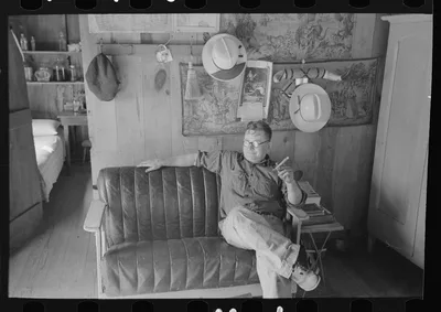 Junkyard owner, near Abbeville, Louisiana, 1938
