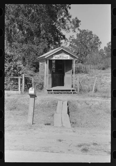 Post office, Mix, Louisiana, 1938