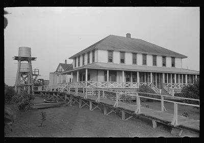 Bar pilot's house, Pilottown, Louisiana, 1938
