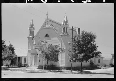 Church, Dalhart, Texas, 1939