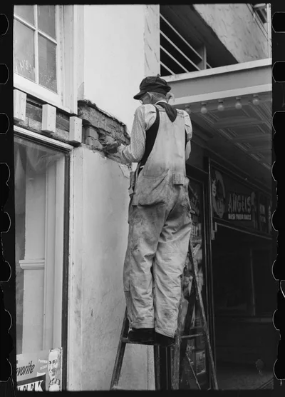 Plaster, Waco, Texas, 1939