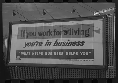 Sign, Oklahoma City, Oklahoma, 1940