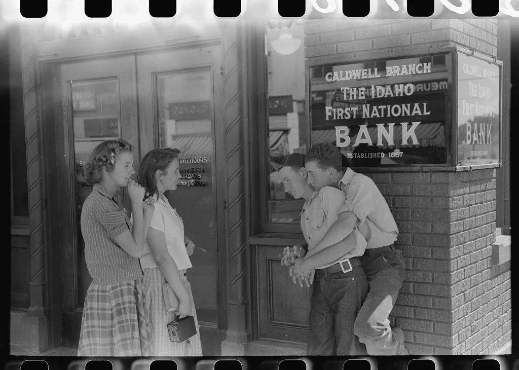Boys and girls. Caldwell, Idaho, 1941