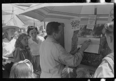 Concession, Fourth of July, Vale, Oregon, 1941