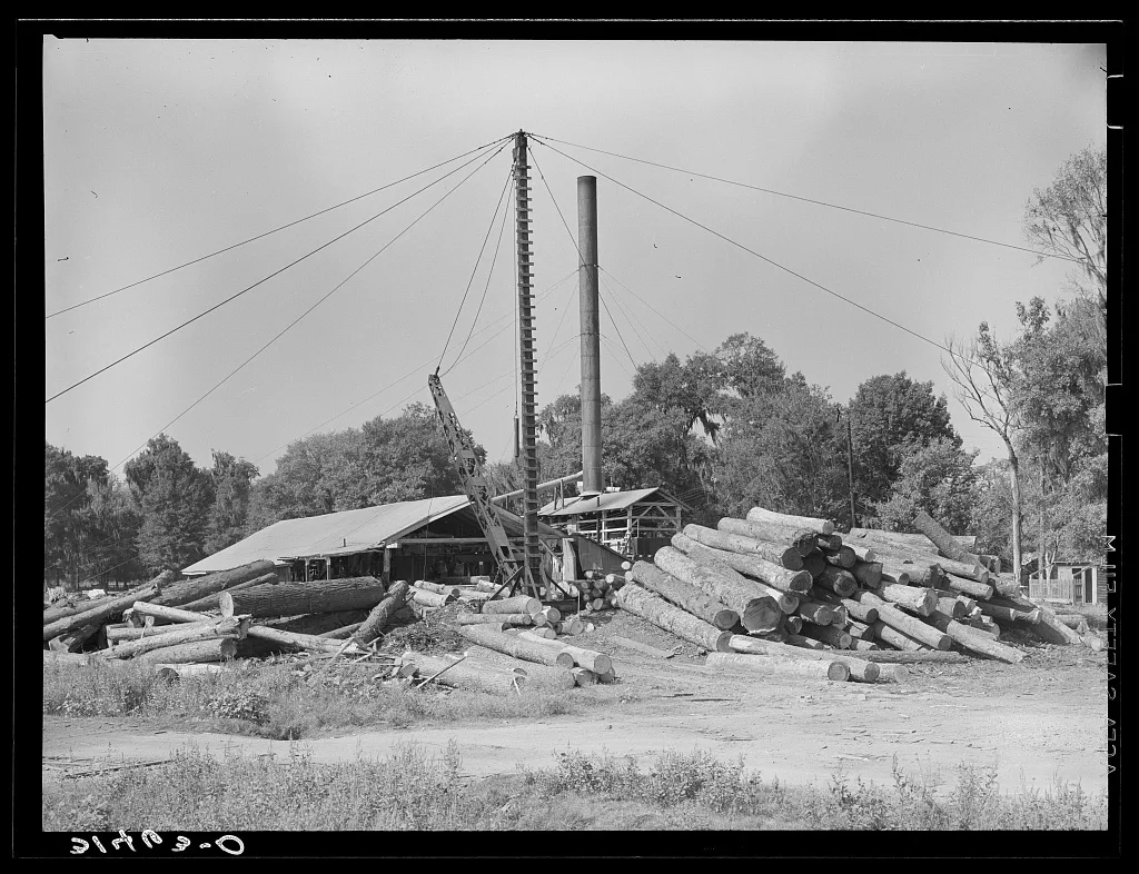 Lumber mill. Sorrento, Louisiana, 1938
