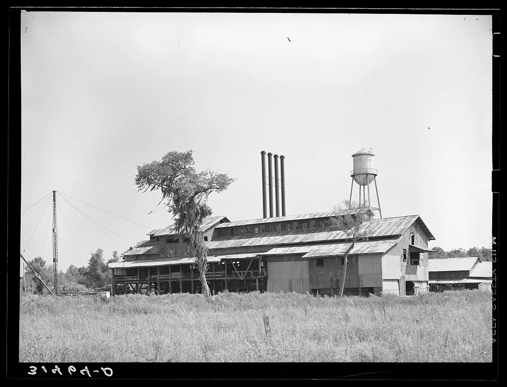 Lumber mill. Sorrento, Louisiana, 1938