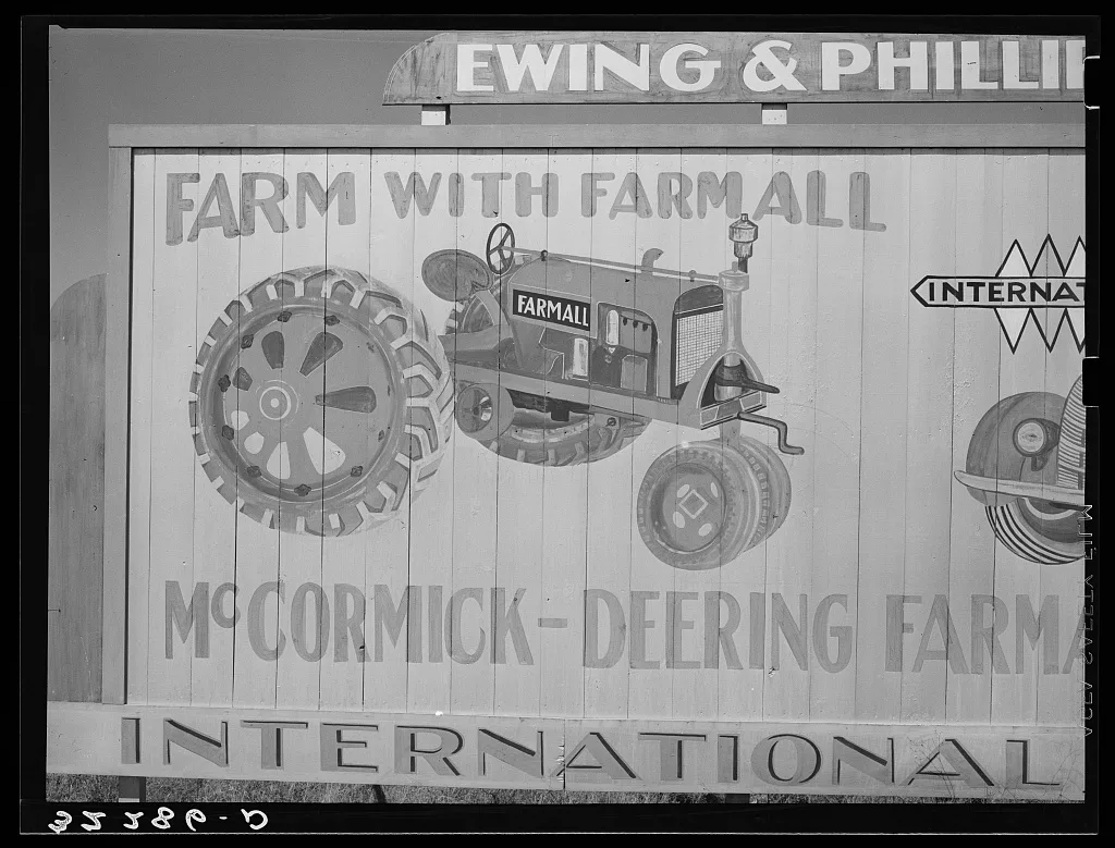 Sign near Robstown, Texas, 1939