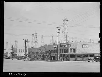 Street scene. Kilgore, Texas, 1939