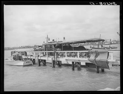 Yacht at Corpus Christi, Texas, 1939