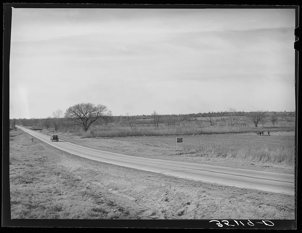 Character of country. Creek County, Oklahoma, 1940