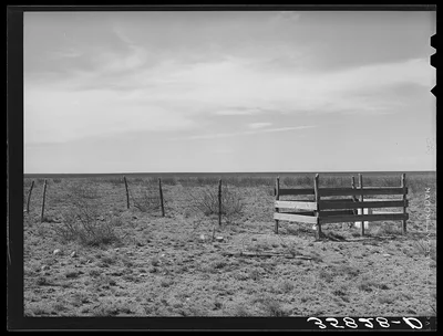 Grave on the high plains. Dawson County, Texas, 1940