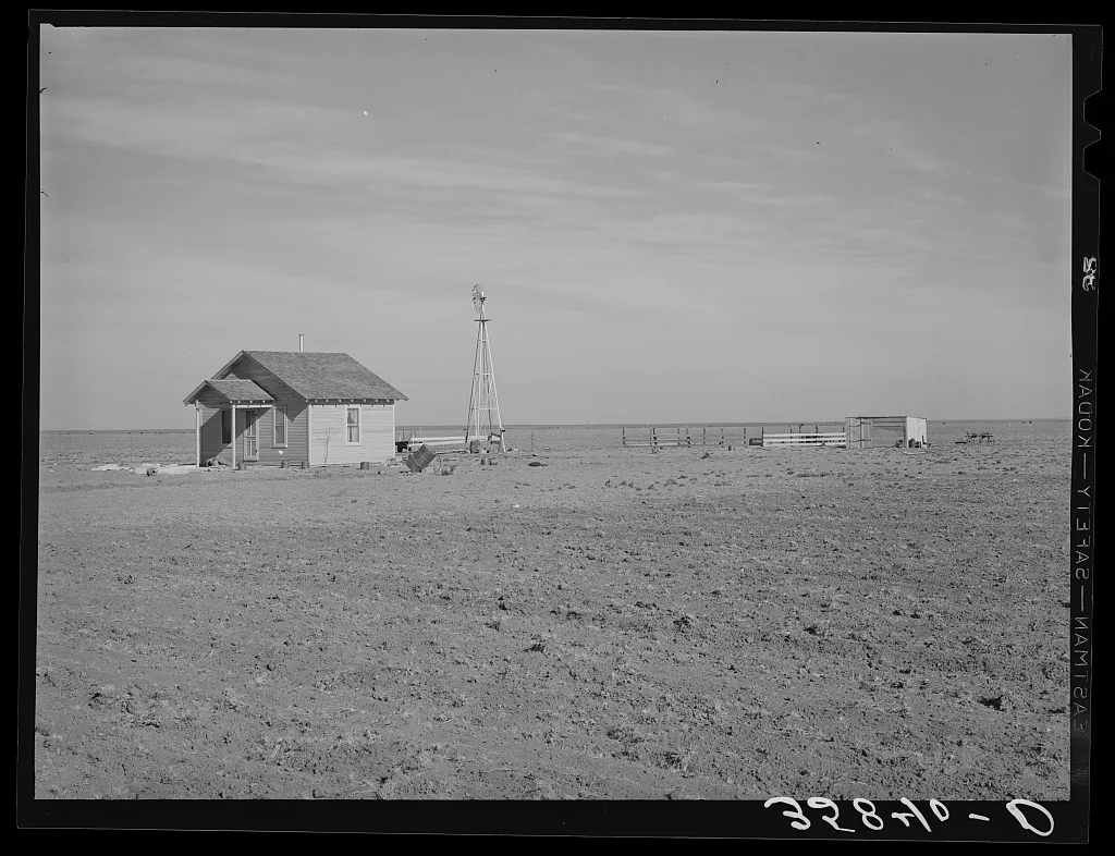 Farmhouse. Gaines County, Texas, 1940
