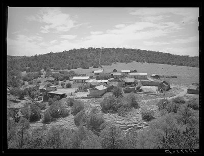 Town of Escabosa, New Mexico, 1940