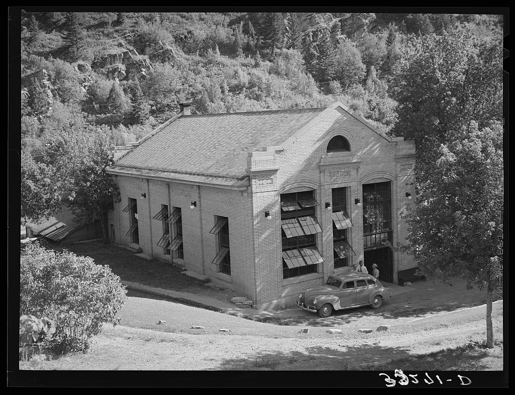 [Untitled photo, possibly related to: Plant of Logan City, Utah.…, 1940