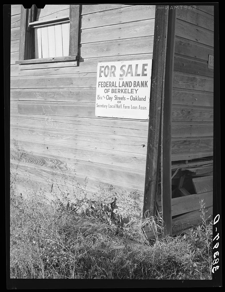 Sign. Placer County, California, 1940
