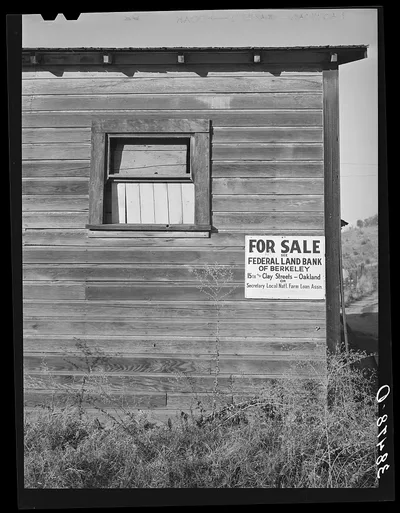 Sign. Placer County, California, 1940