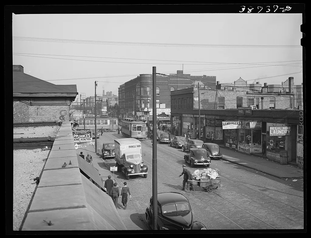 47th Street, Chicago, Illinois, 1941