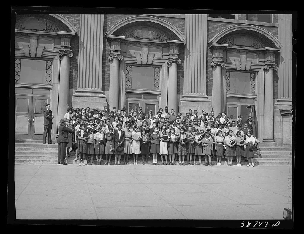 High school graduating class. Chicago, Illinois, 1941