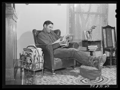 [Untitled photo, possibly related to: Lee Wagoner, Black Canyon…, Idaho, 1941