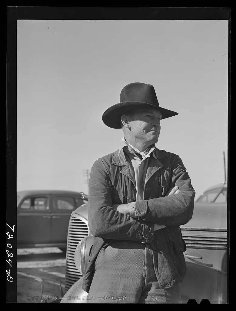 Cattleman. Imperial County, California, 1942