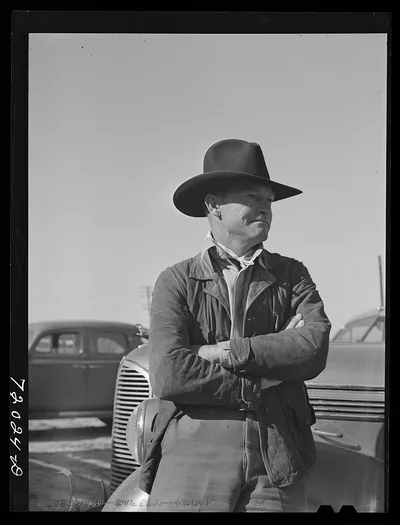 Cattleman. Imperial County, California, 1942